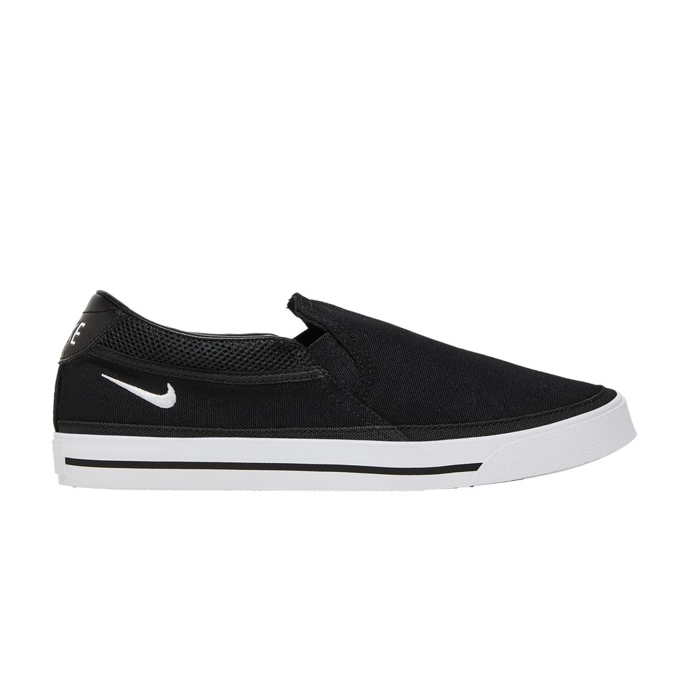 Nike Court Legacy Slip 'Black White' | Men's Size 9.5