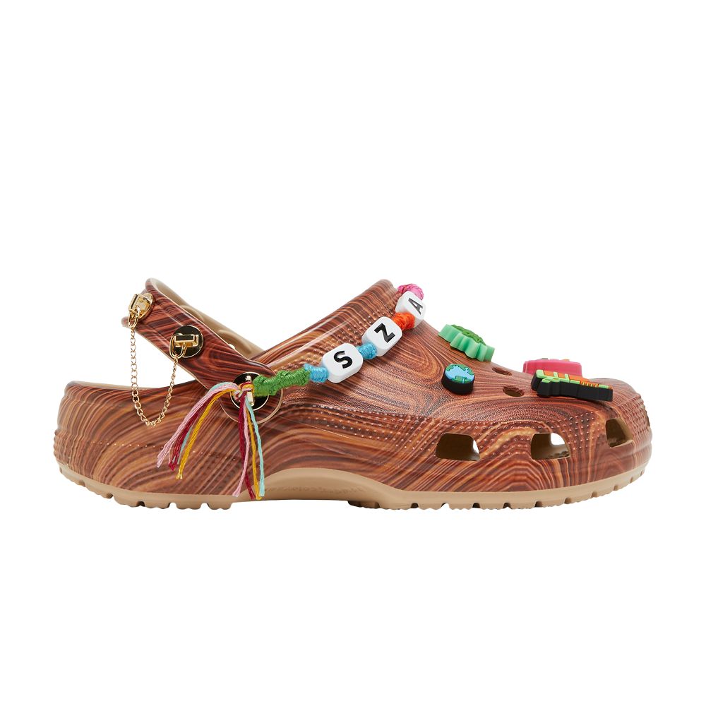 Crocs SZA x Wmns Classic Clog 'Woodgrain' | Brown | Women's Size 4