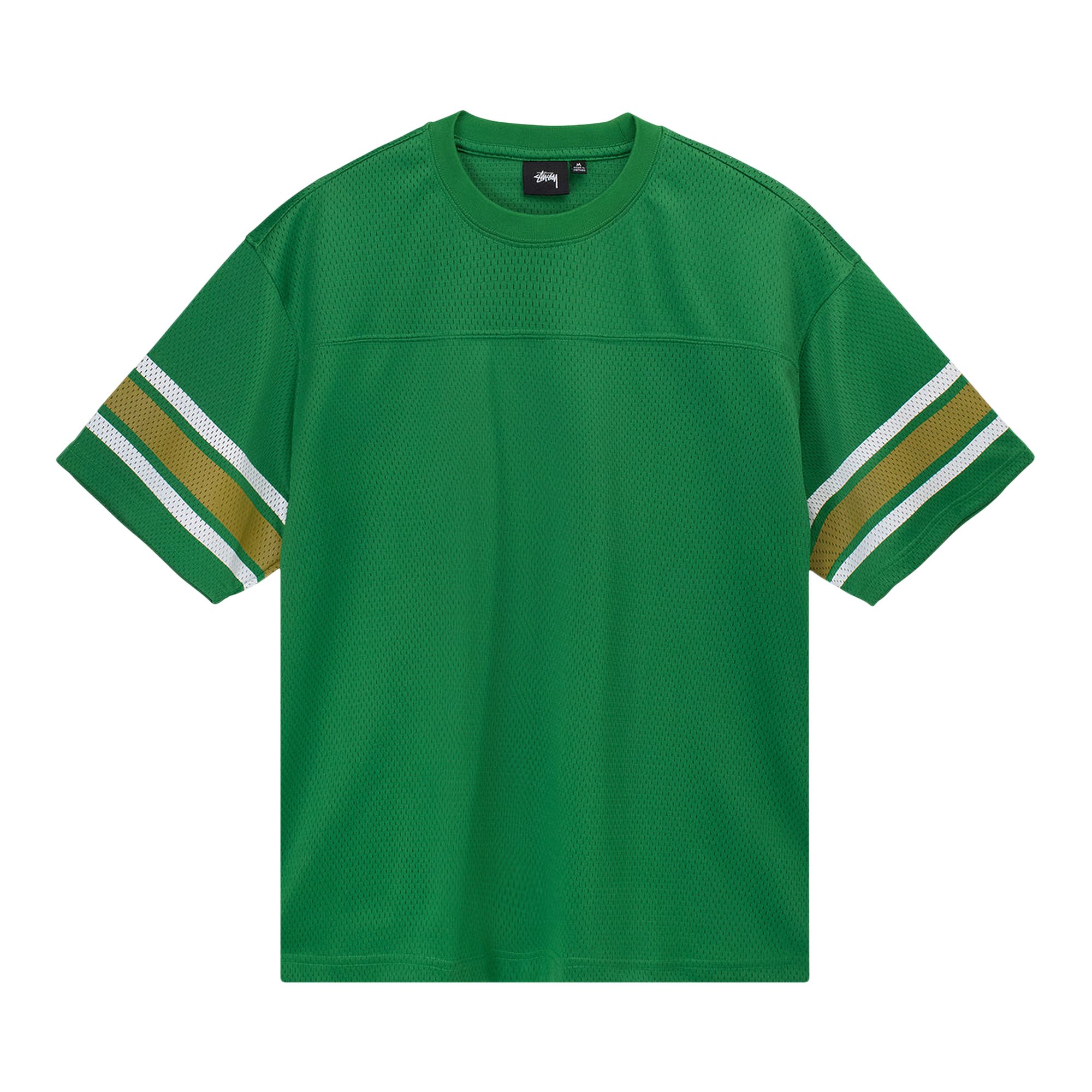 Pre-owned Stussy Mesh Football Jersey 'green'