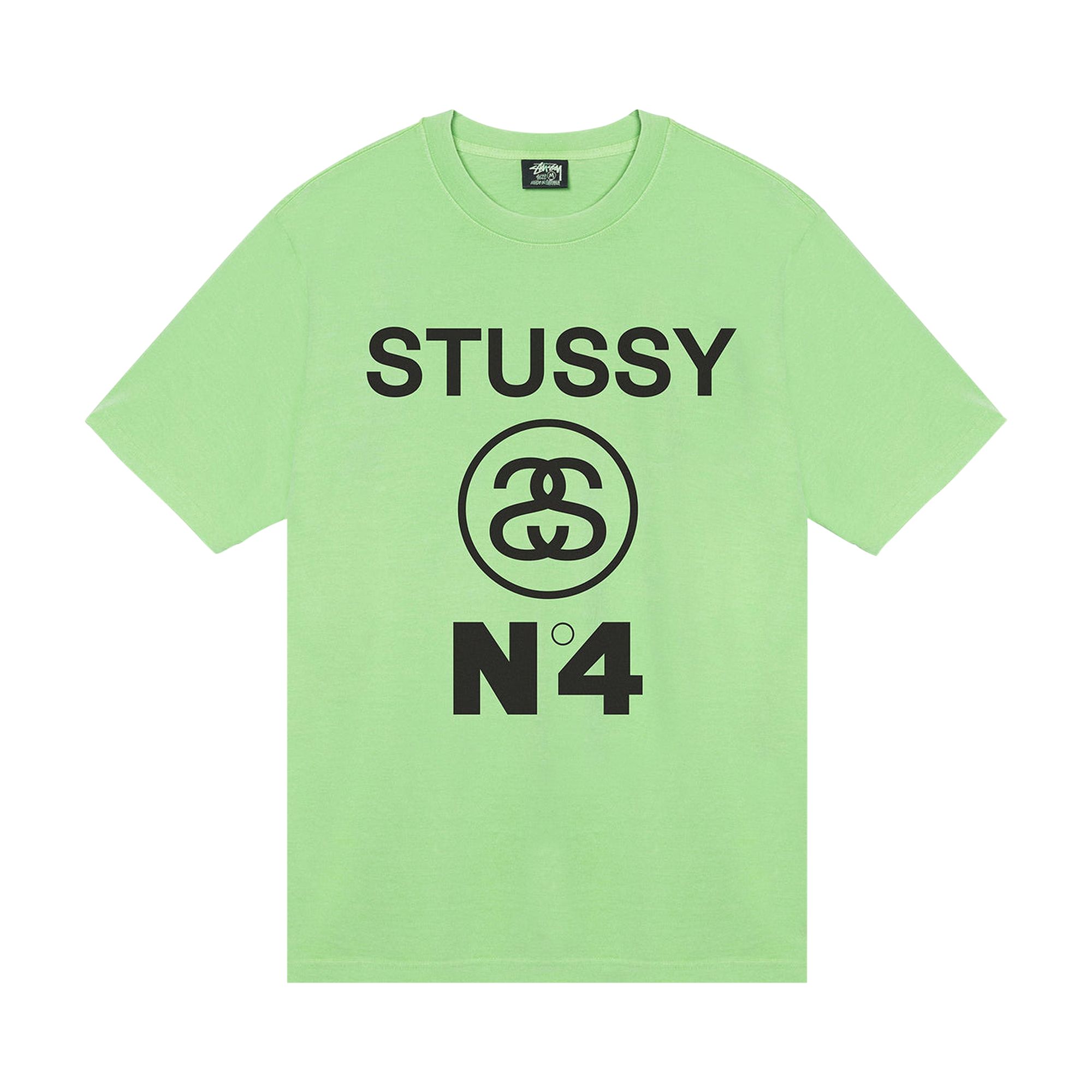 Stussy No.4 Pigment Dyed Tee 'Green' | Men's Size S