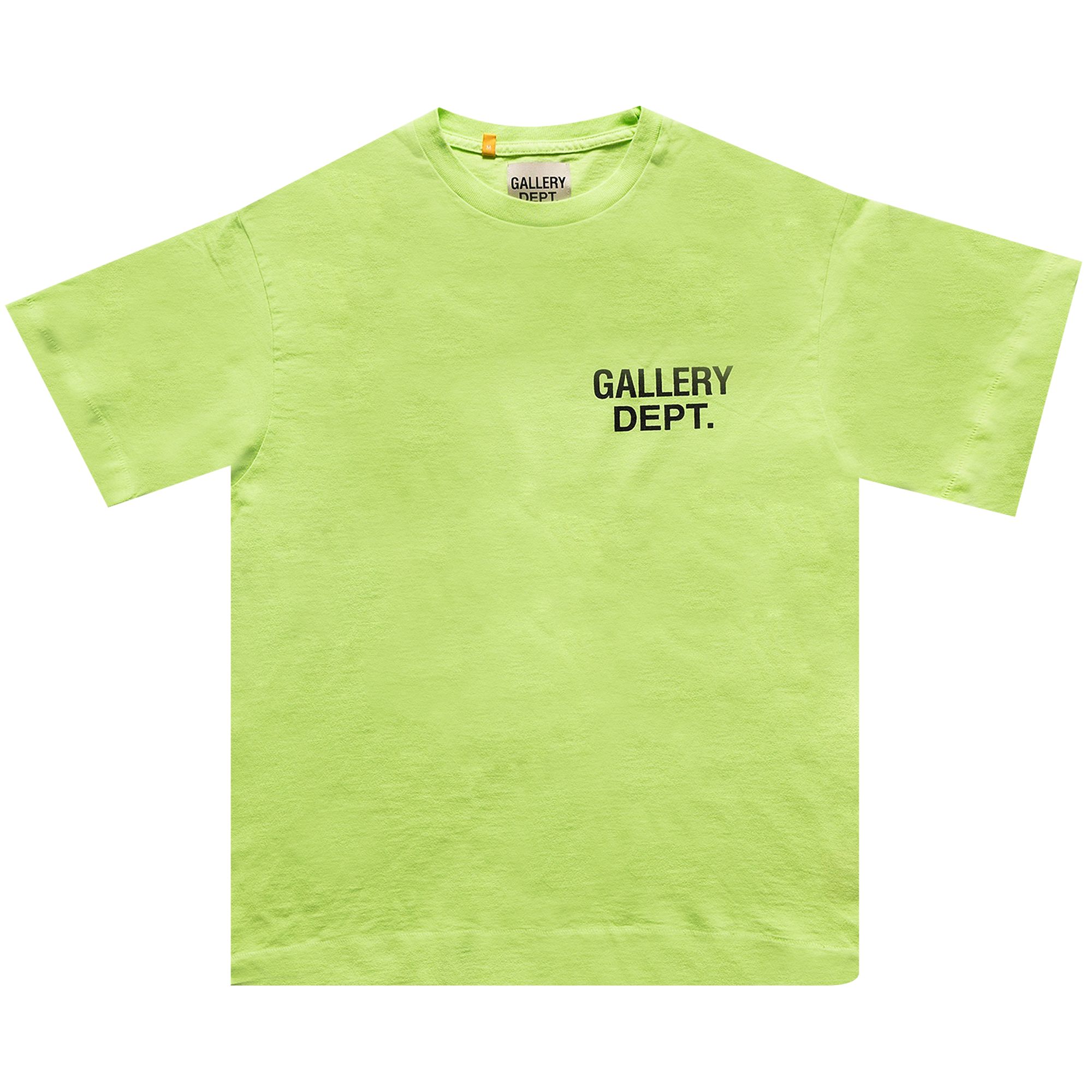 Gallery Dept. Vintage Souvenir Tee 'Lime Green' | Men's Size XL