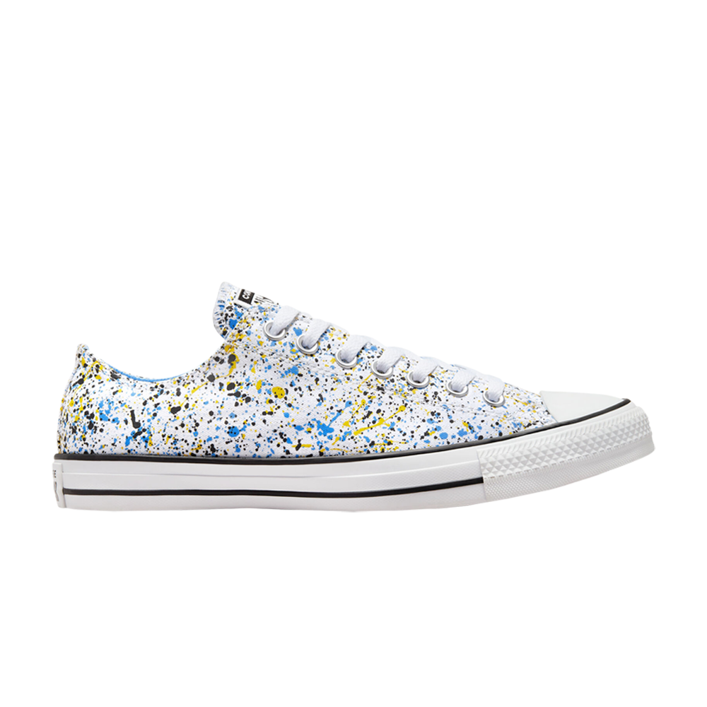 Pre-owned Converse Chuck Taylor All Star Archive Low 'paint Splatter' In White