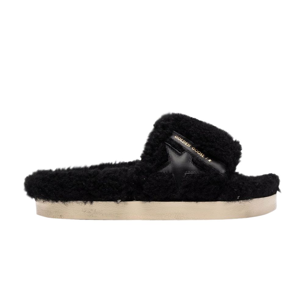 Pre-owned Golden Goose Wmns Poolstar 'shearling Black' | Women's Size 35