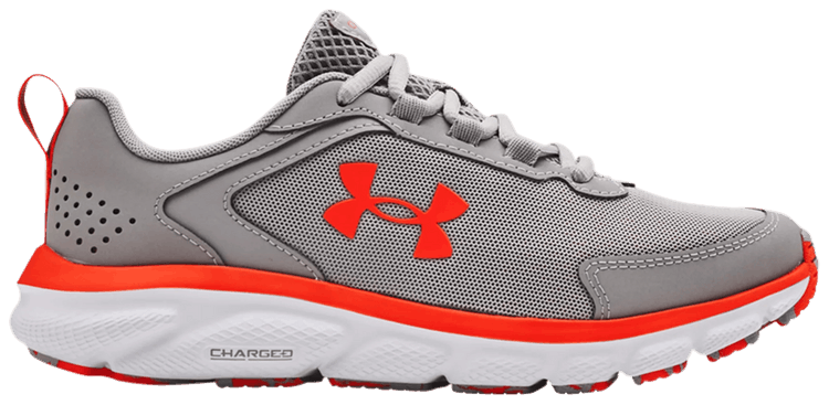 Under Armour Wmns Charged Assert 9 Marble Grey Wolf White