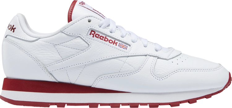 Classic Leather 'White Flash Red'