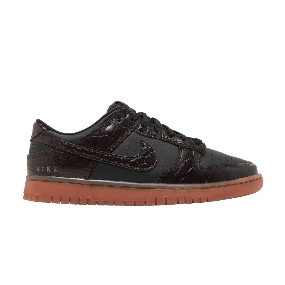 Nike Dunk Low SE 'Chocolate Croc' | Black | Men's Size 6