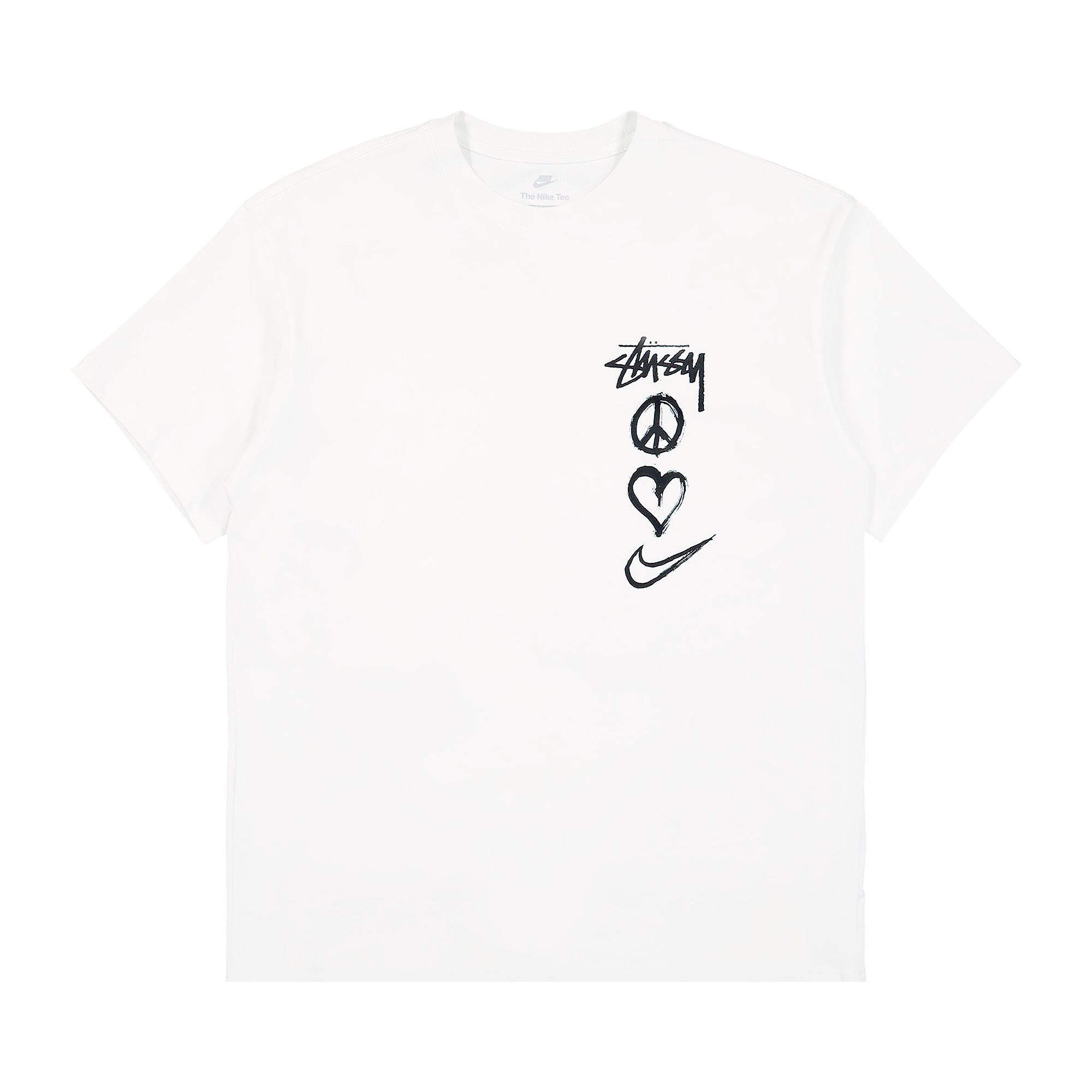 Nike x Stussy M NRG RA Short-Sleeve Tee 'Summit White' | Men's Size 2XL
