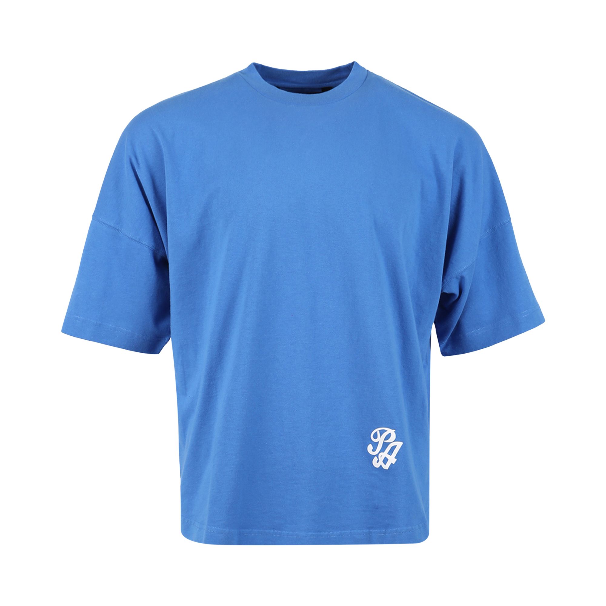 Palm Angels Marine Logo Over Tee 'Blue/White' | Men's Size M