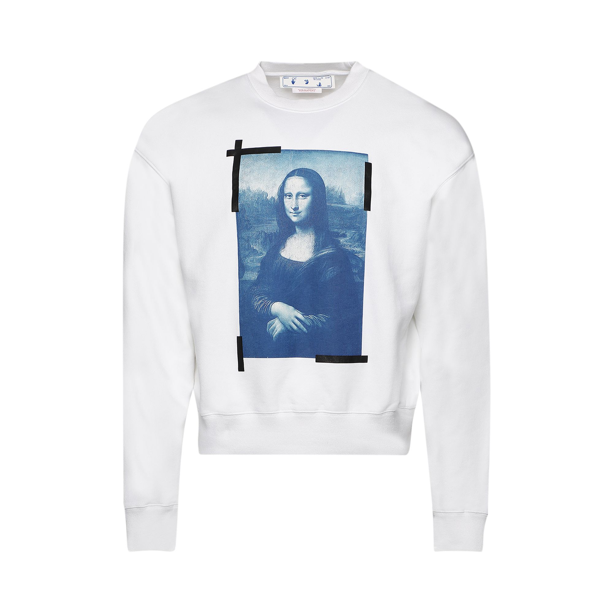 Off-White Monalisa Over Crewneck 'White' | Men's Size S