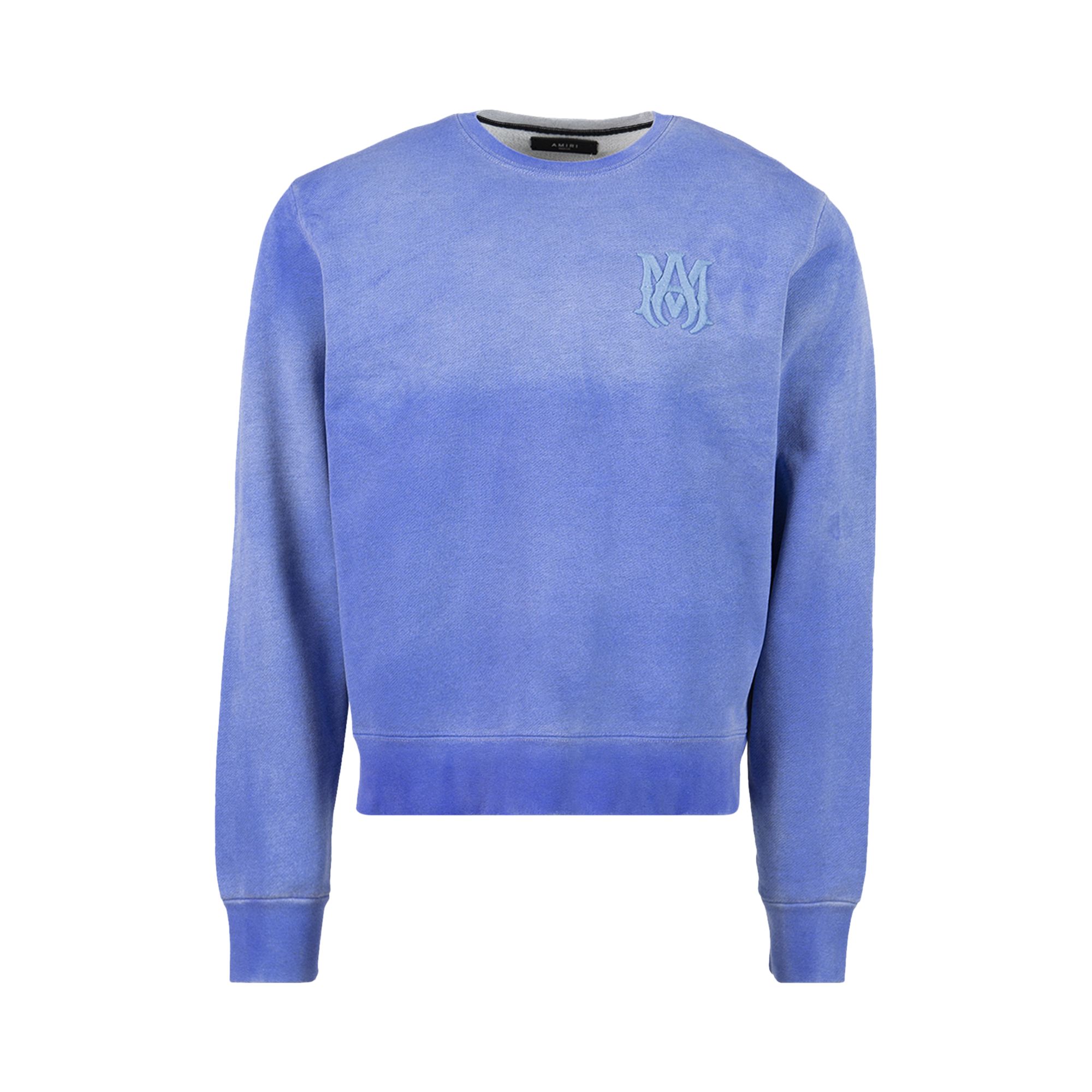 Pre-owned Amiri Tonal Crew 'blue' | Men's Size M
