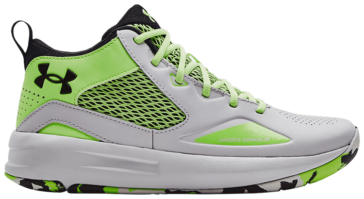 Under Armour Lockdown 5 Halo Grey Quirky Lime