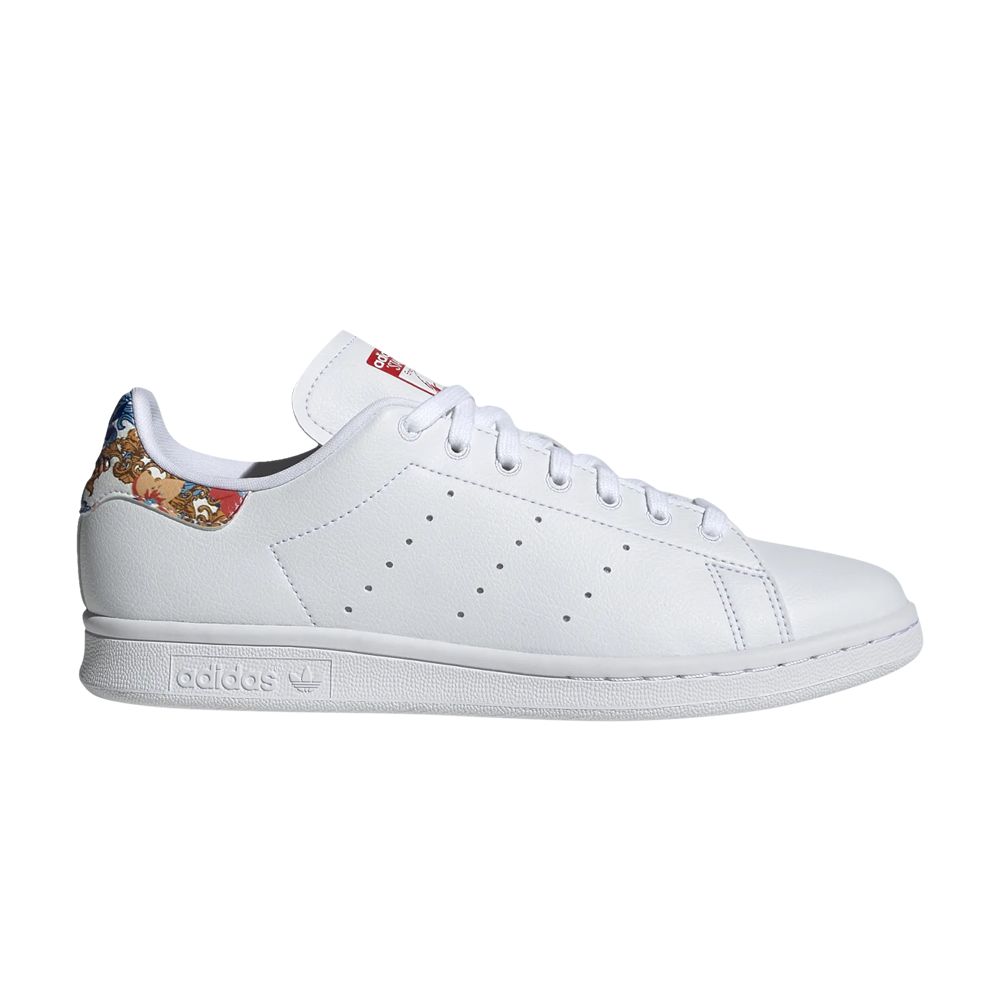 Pre-owned Adidas Originals Adidas Her Studio London X Wmns Stan Smith 'floral - White' | Women's Size 9.5