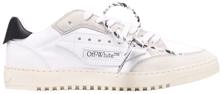 Buy Off-White 5.0 Low 'White Black' - OMIA227S22FAB001 0110