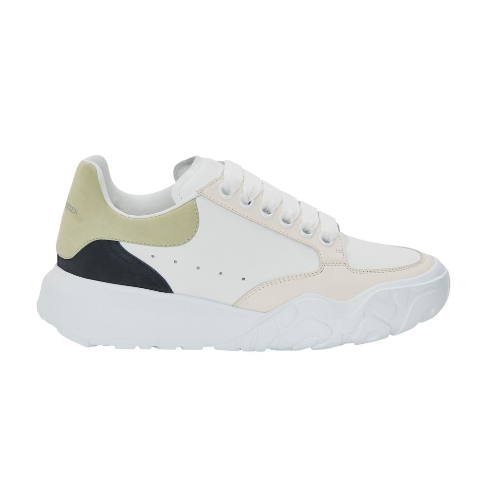 Pre-owned Alexander Mcqueen Wmns Court Trainer 'white Anthracite' | Women's Size 36