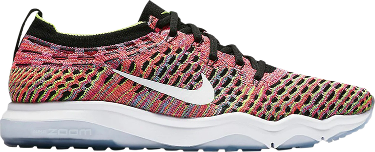 Wmns Air Zoom Fearless Flyknit Lux 'Black Volt Deadly Pink'