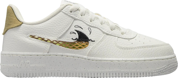 Nike Air Force 1 LV8 Sail & Sanded Gold, DQ7690-100