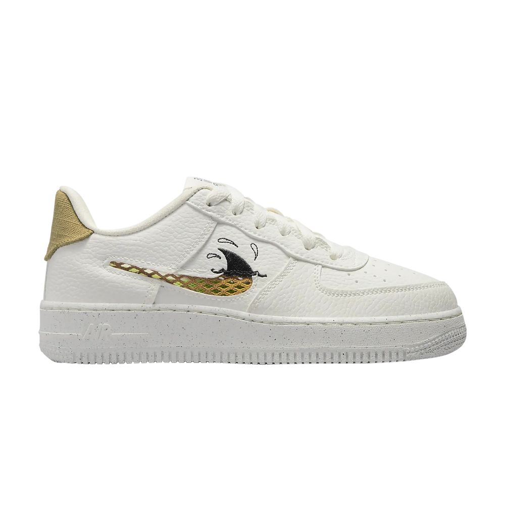 Nike Air Force 1 Low '07 LV8 Next Nature GS 'Sun Club - White Shark's Fin' | Kid's Size 5