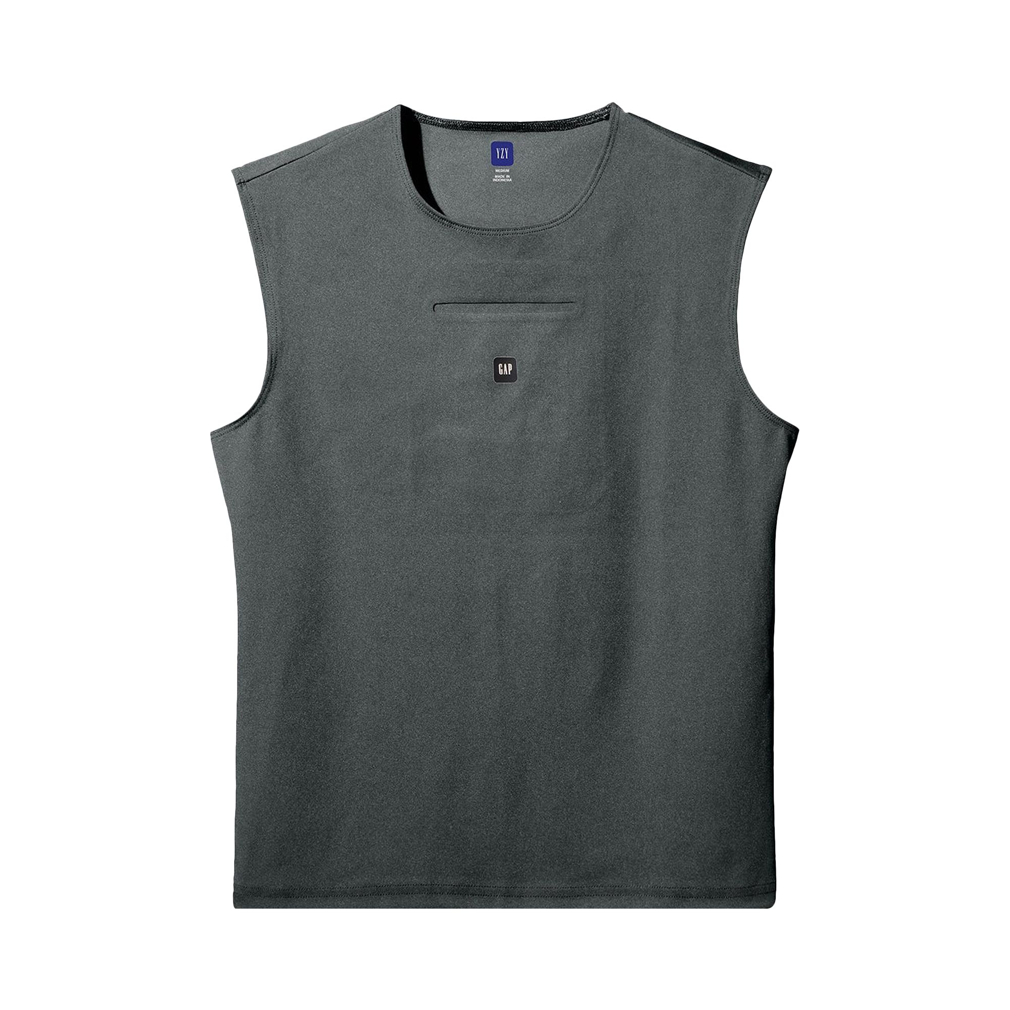 Pre-owned Yeezy Gap Engineered By Balenciaga Sleeveless Second Skin 'dark Green'