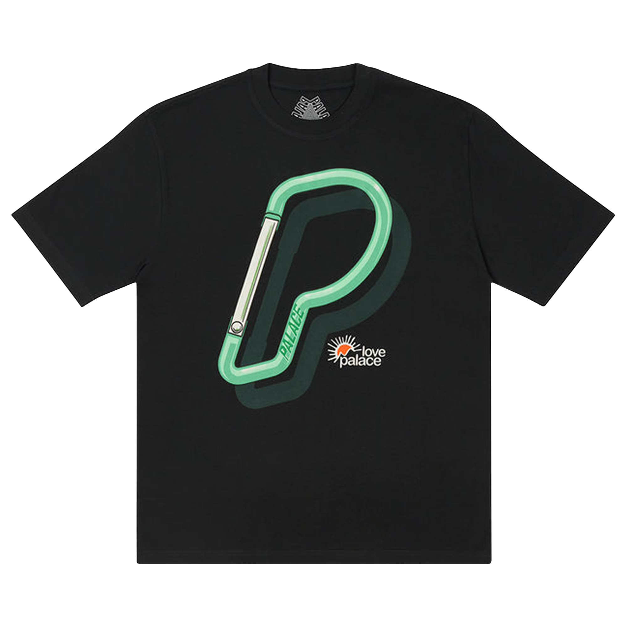 Pre-owned Palace It's The Climb T-shirt 'black'
