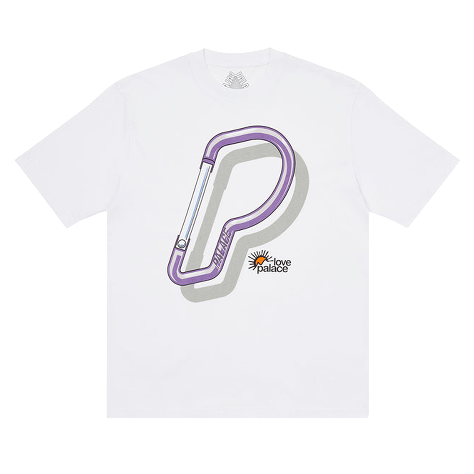 Pre-owned Palace It's The Climb T-shirt 'white'