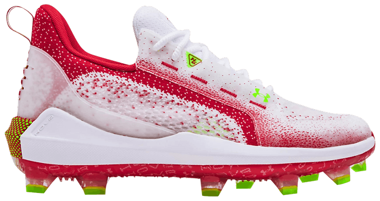Under Armour Harper 6 Elite TPU White Red