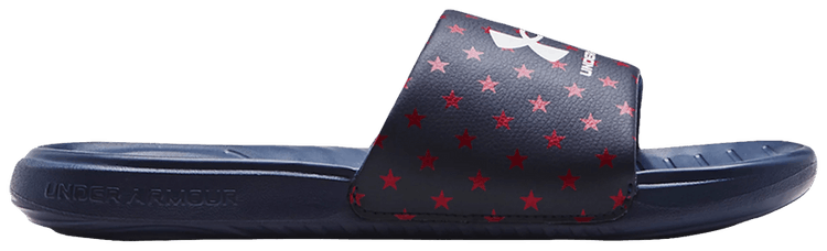 Under Armour Ansa Graphic Slide Academy Red
