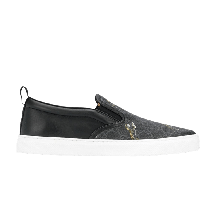 Gucci supreme tiger slip on clearance