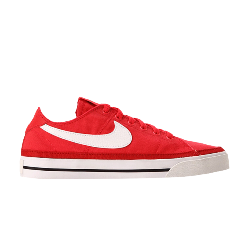 Pre-owned Nike Wmns Court Legacy Canvas 'red'
