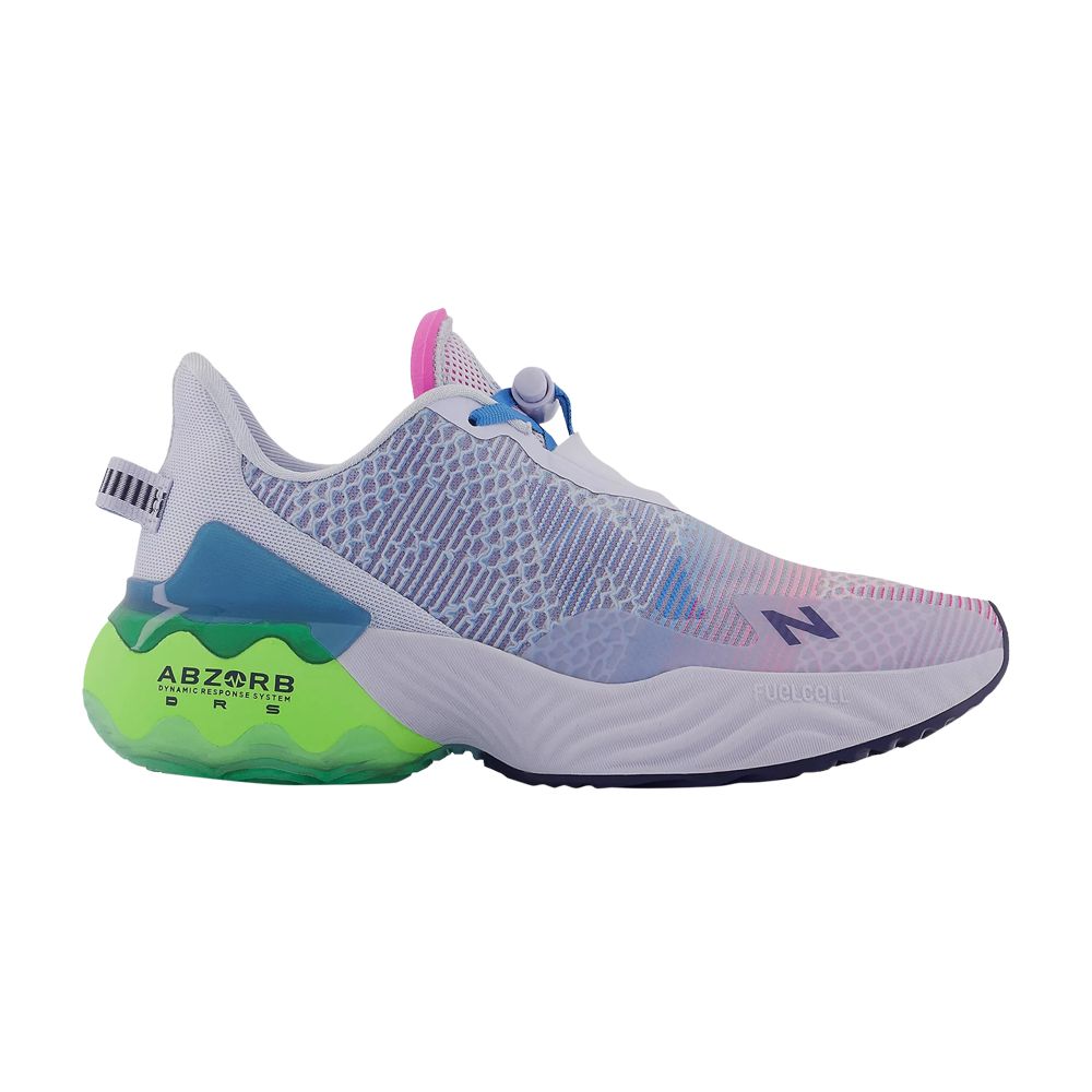 Pre-owned New Balance Wmns Fuelcell Rebel Tr 'silent Grey Deep Violet' | Women's Size 7 In Gray