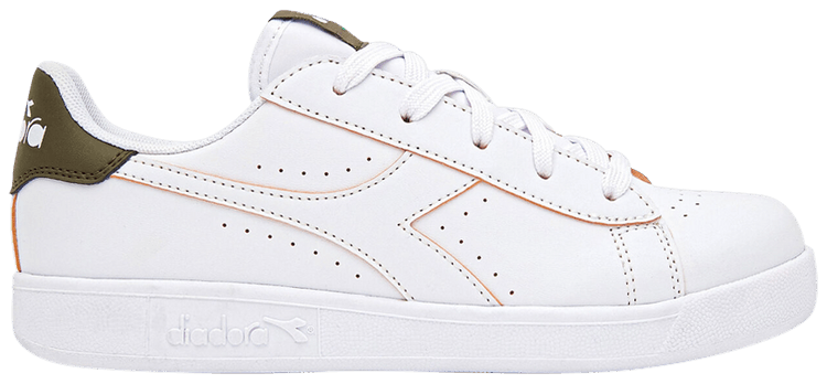 Diadora Game P Smash Big Kid White Beech
