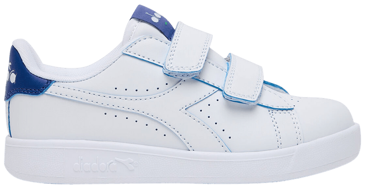Diadora Game P Smash Little Kid White Blue