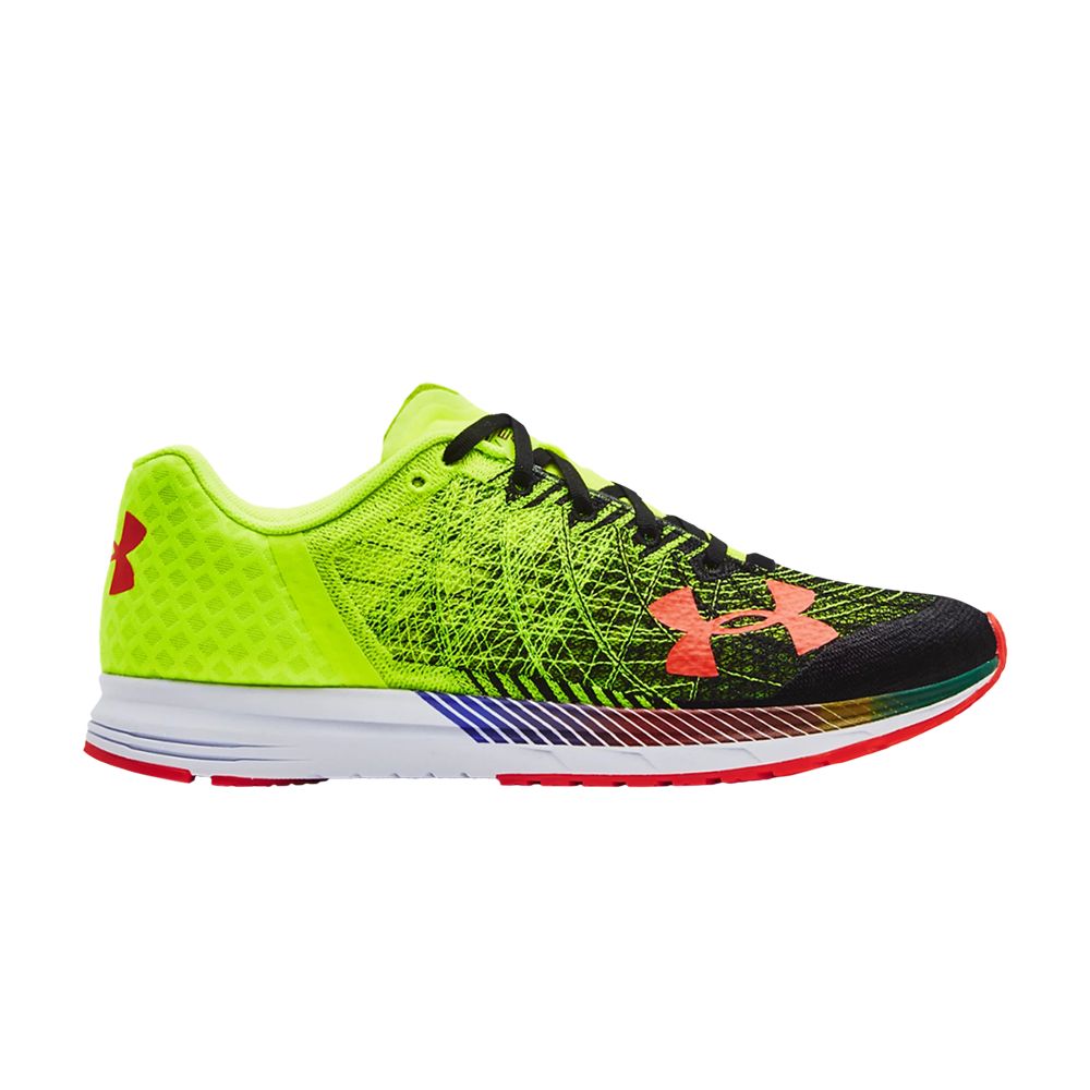 Pre-owned Under Armour Velociti Racer 'high-vis Yellow' | Men's Size 8.5