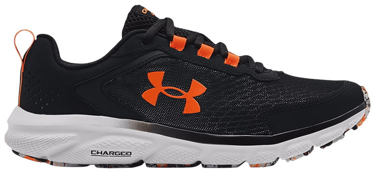 Under Armour Charged Assert 9 Marble Black Halo Grey