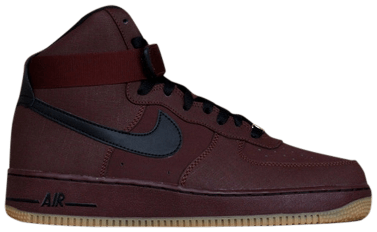 Nike air force 1 high top maroon new arrivals