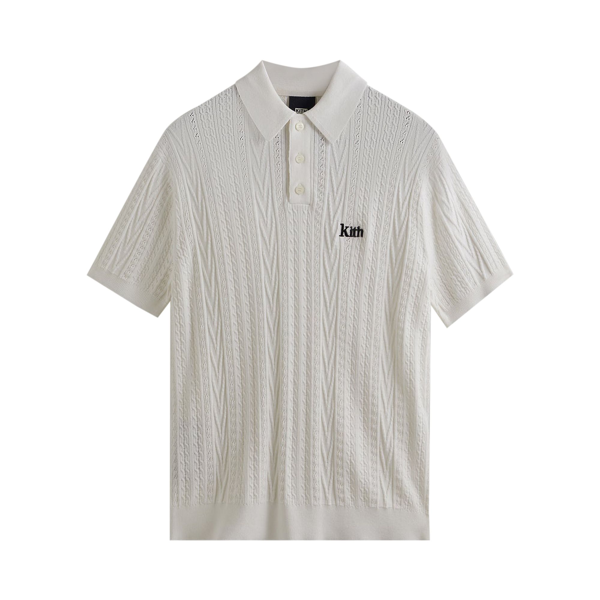 Pre-owned Kith Tilden Polo 'white' | Men's Size Xxl