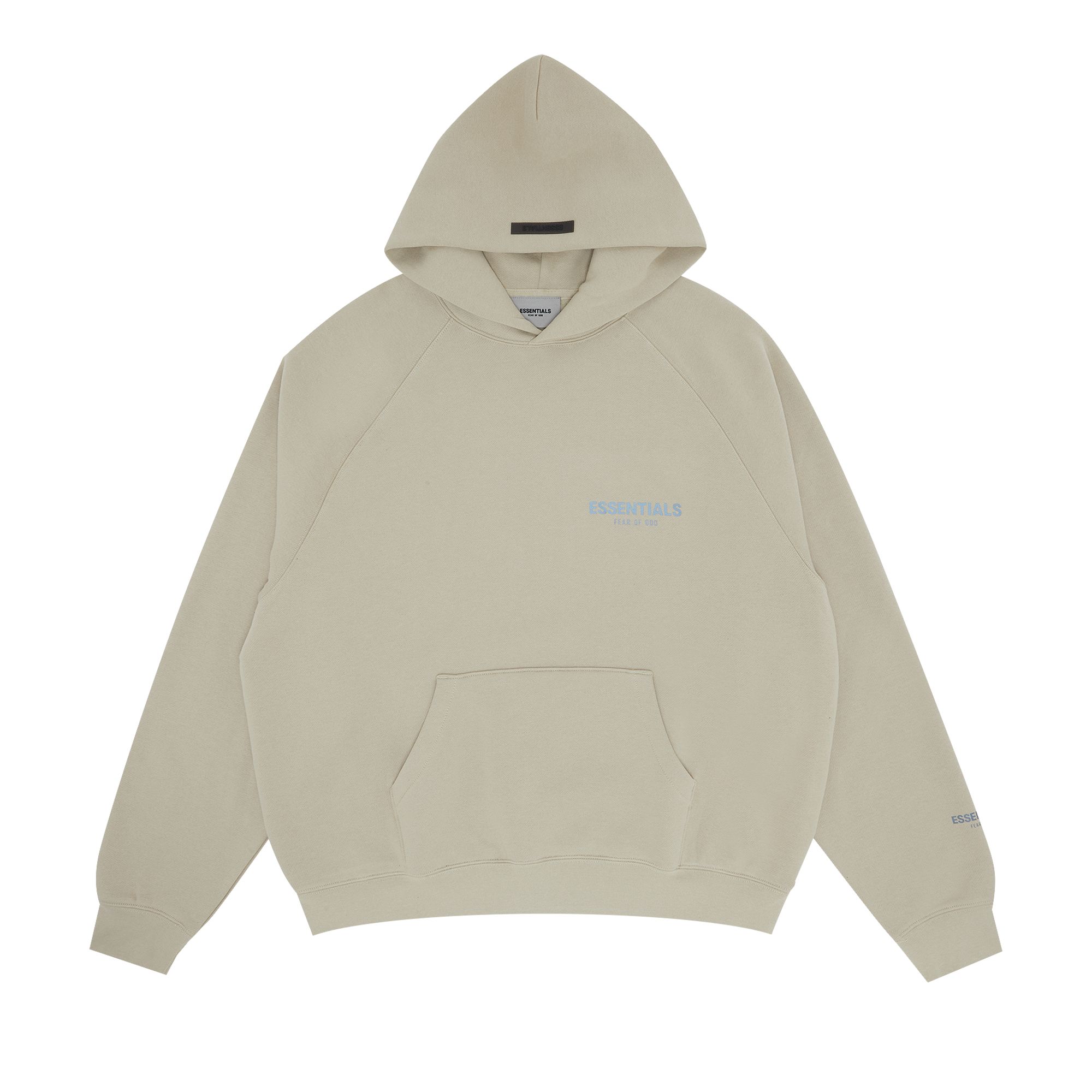Fear of God Essentials x SSENSE Pullover Hoodie 'Linen Tan' | Men's Size 2XS