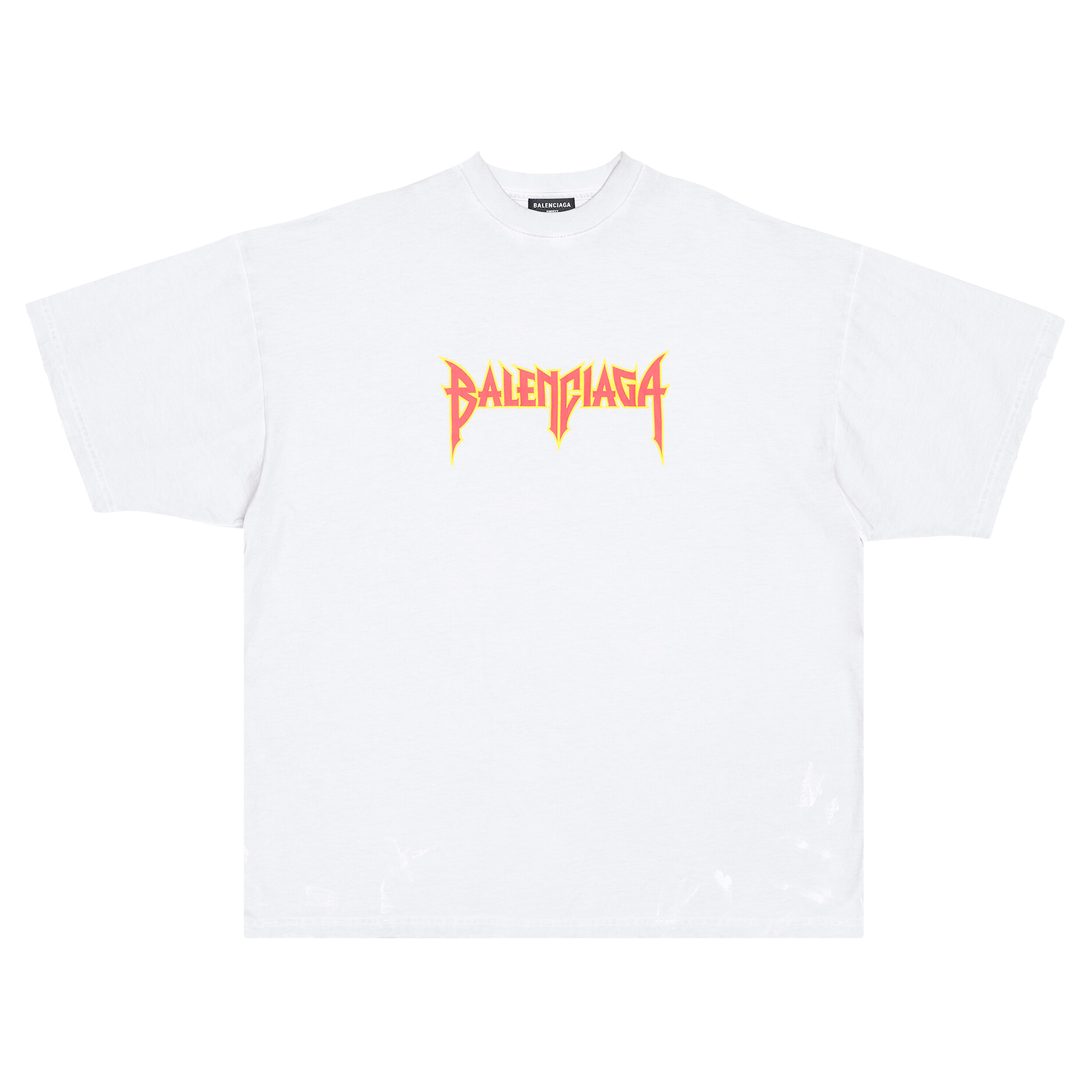 Pre-owned Balenciaga Oversized T-shirt 'dirty White'