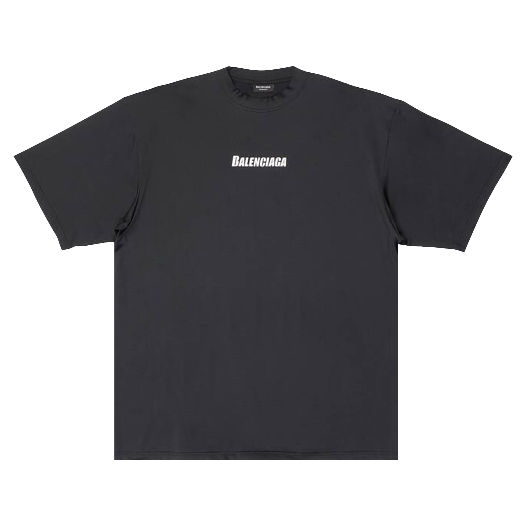 Pre-owned Balenciaga Technical Mesh Swim T-shirt 'black'