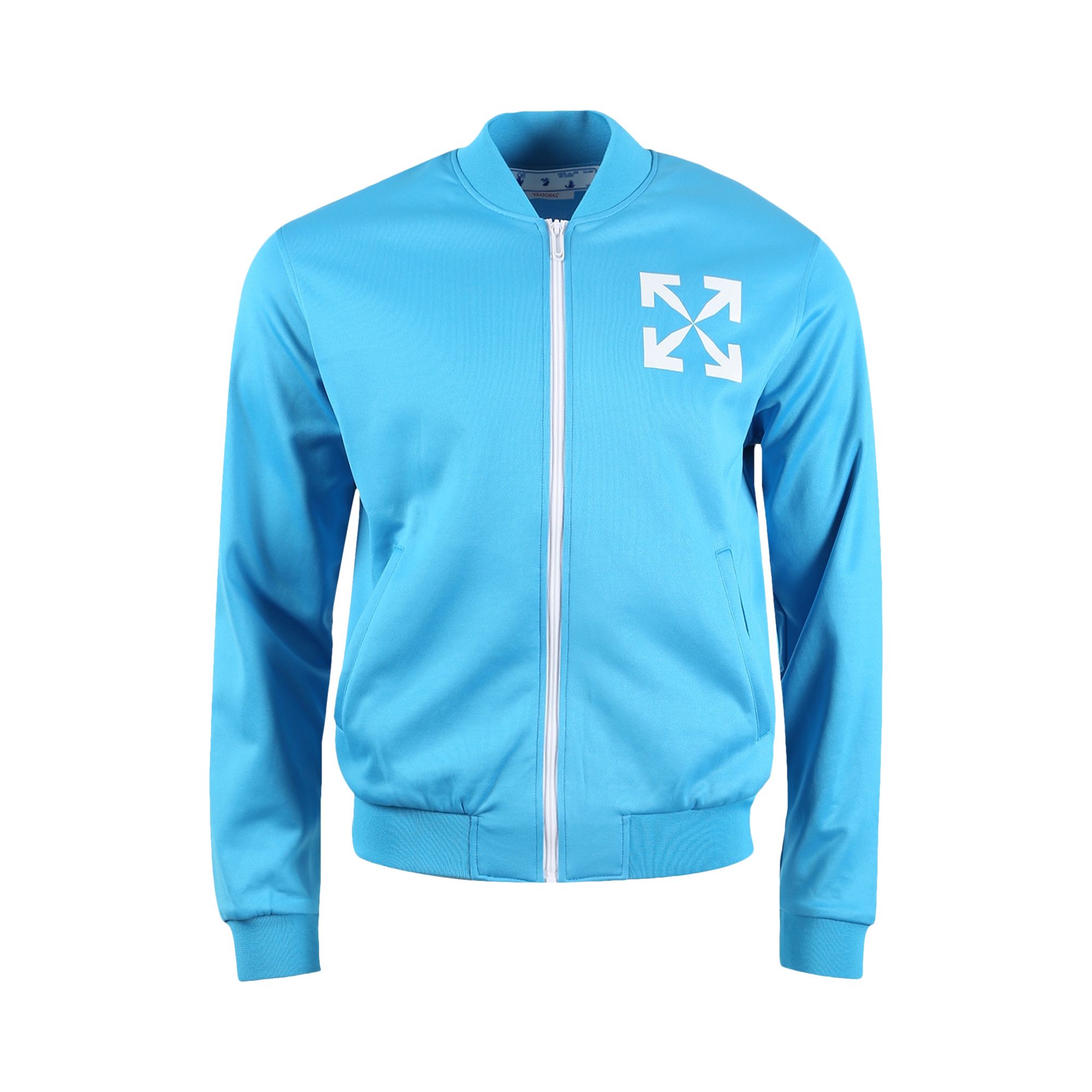 Off-White Single Arrow Slim Tracktop 'Cyan Blue/White' | Men's Size L