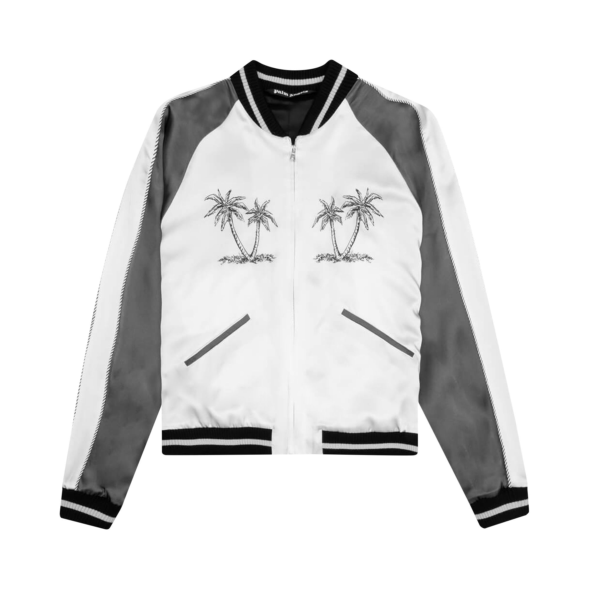 Palm Angels Palms Souvenir Jacket 'Anthracite' | Grey | Men's Size M