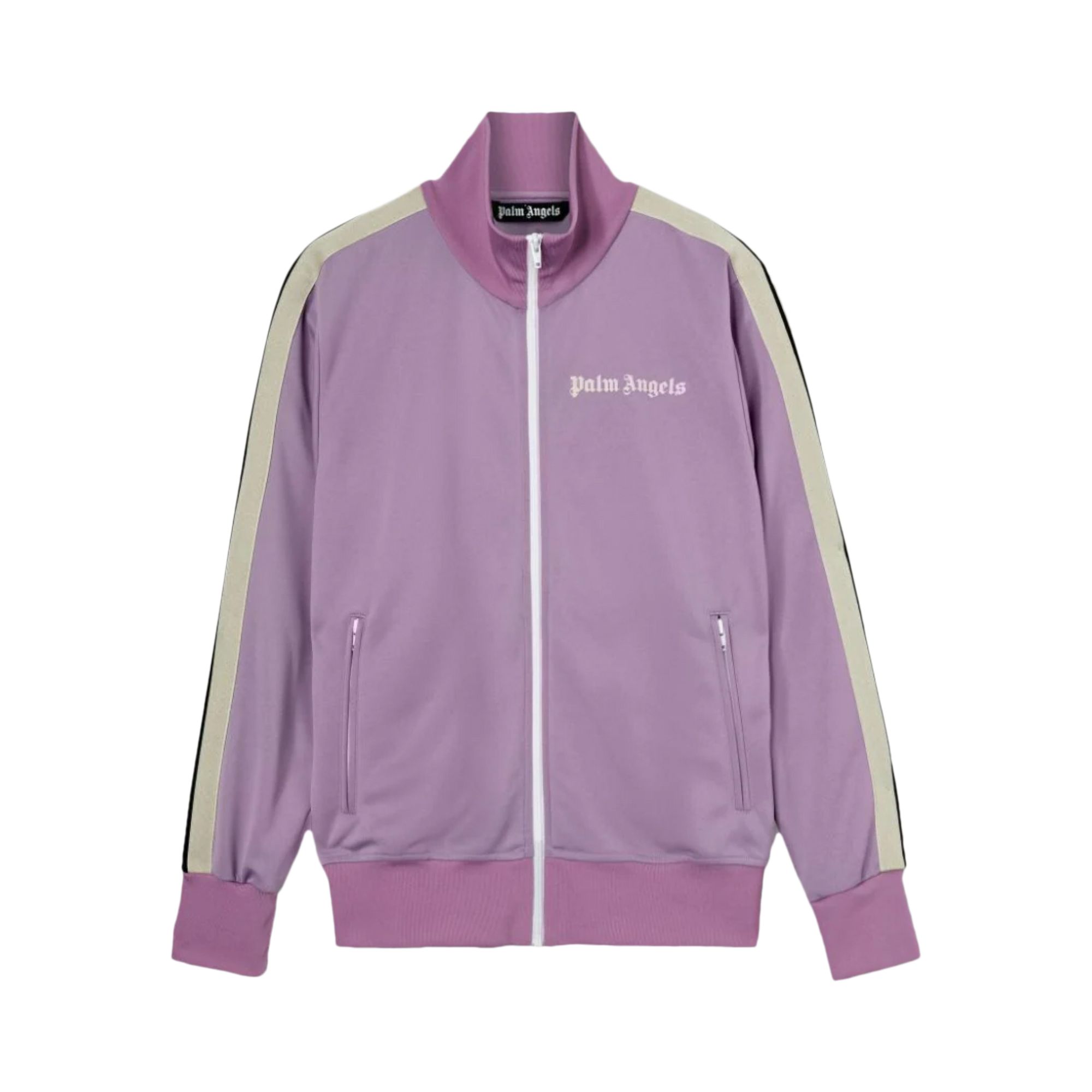 Palm Angels Classic Track Jacket 'Lilac/Off White' | Purple | Men's Size M