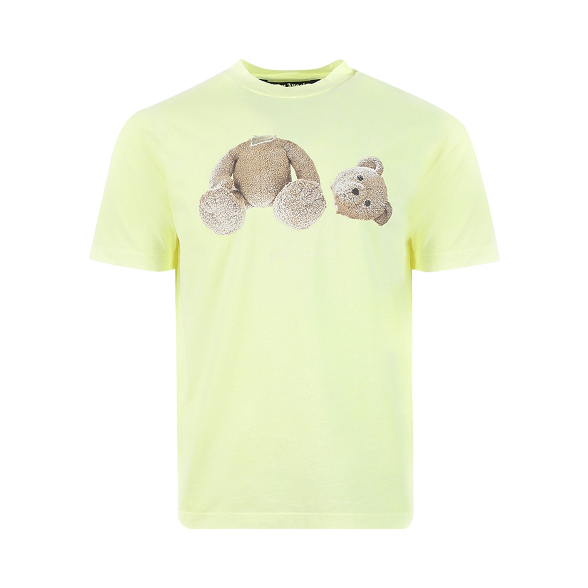 Palm Angels Bear Classic Tee 'Yellow Fluorescent' | Men's Size L