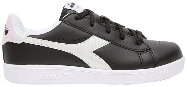 Diadora Game P Big Kid Black White