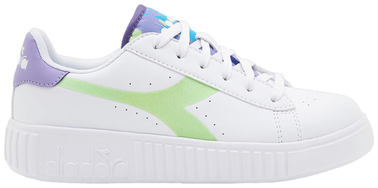 Diadora Game Step Wonderland Big Kid White Glysine