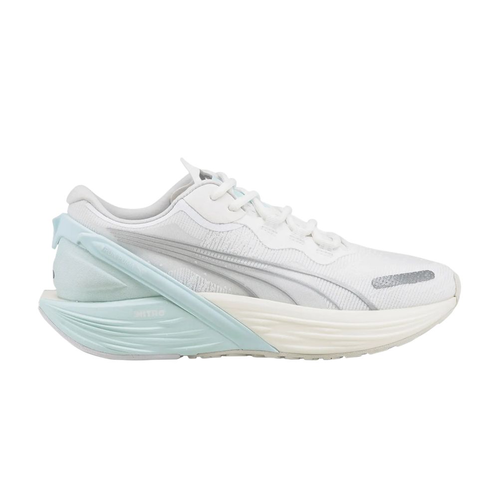 Pre-owned Puma Wmns Run Xx Nitro 'white Nitro Blue' | Women's Size 9