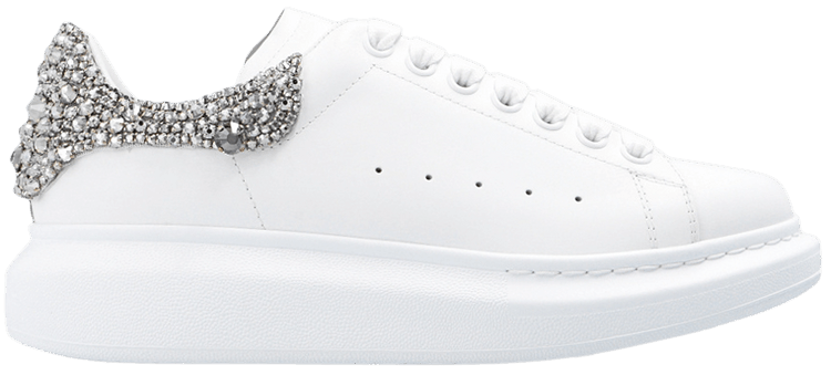 Buy Alexander McQueen Oversized Sneaker 'White Silver Buy Alexander McQueen Oversized Sneaker 'White Silver