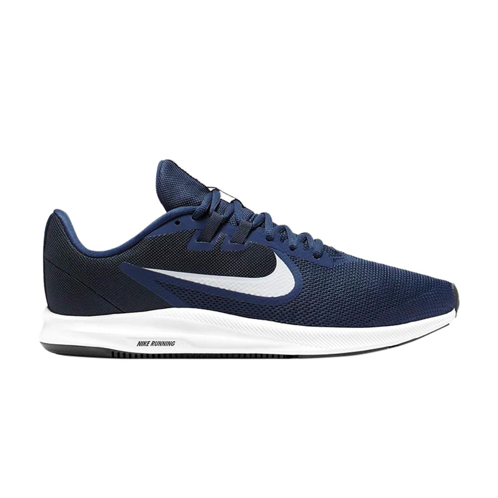 Nike Downshifter 9 'Midnight Navy' | Blue | Men's Size 10 - AQ7481-401