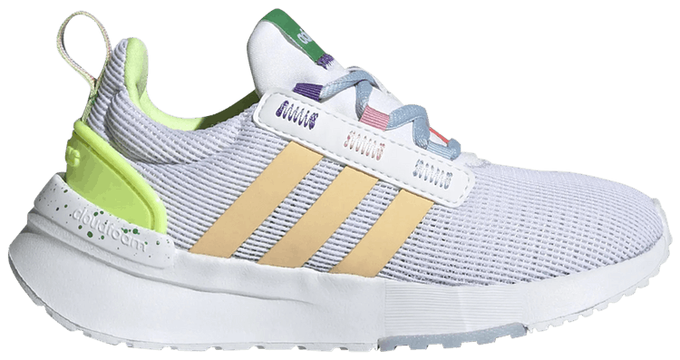Adidas Racer TR21 Big Kid White Pulse Amber