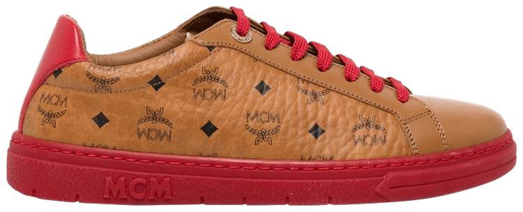 Mcm visetos new arrivals low top sneakers