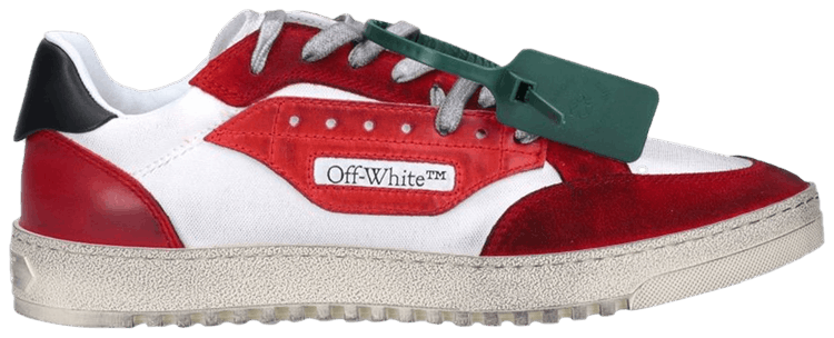 Off White 50 Low White Red